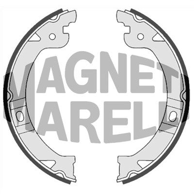 MAGNETI MARELLI stabdžių trinkelė 360219198345